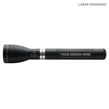 ML150LRX Rechargeable LED Fast – Charging Flashlight – Matte Black – Custom Engraving