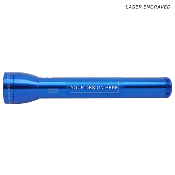 ML300L LED 3-Cell D Flashlight – Blue – Custom Engraving