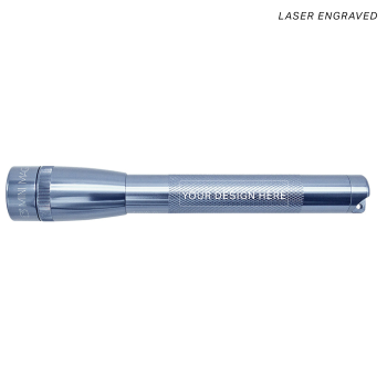 Mini Pro LED Flashlight – Gray – Custom Engraving